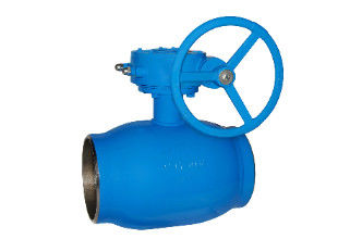 Китай Голубой шариковый клапан Труннион цвета/полно сварил плавая тип шариковый клапан поставщик