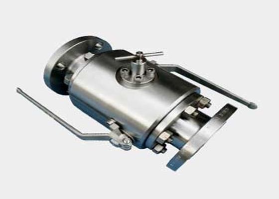 Кованые шары с двумя шарами DBB с шаровым клапаном с трюнионами длиной 2