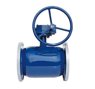 Сваренный уплотнением фланец РФ шарикового клапана с размером НПС 1/4" запирающего устройства - 24"